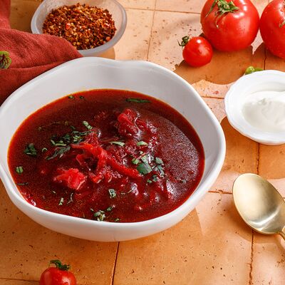 Борщ с фасольюв ЛарисуВаннуХочу по цене 490