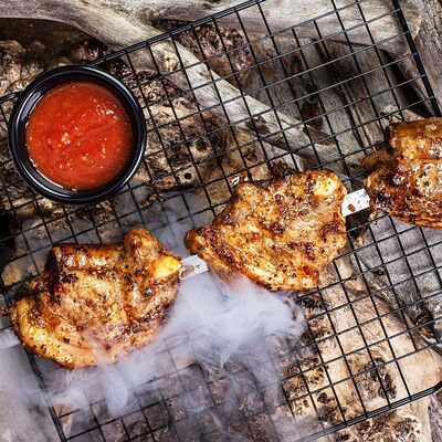 Пикантные ребра свиные в 7 небо по цене 579 ₽