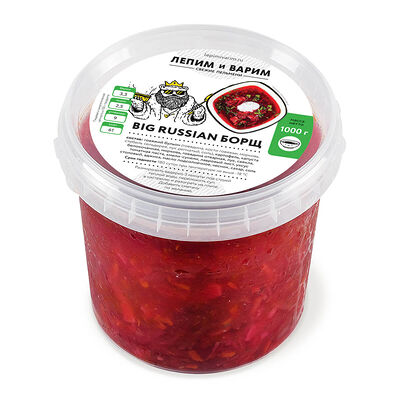 Big russian борщ 1000 гр в Лепим и варим по цене 1119 ₽