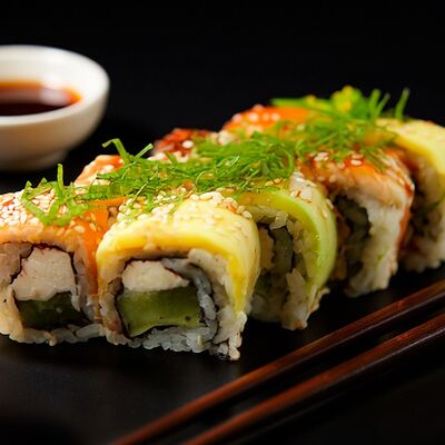 Ролл Мохито Делюкс в АКАРИ SUSHI по цене 1218 ₽