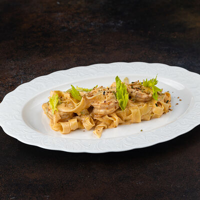 Паста с креветками в Город детей по цене 605 ₽