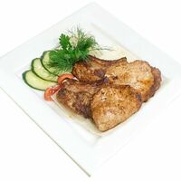 Корейка на углях в Берлога Кафе-бар
