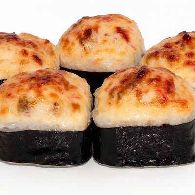 Запеченный ролл Игорь Креветков в Роллексы по цене 447 ₽