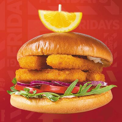 Релиш фишбургер в T.G.I. Friday's по цене 595