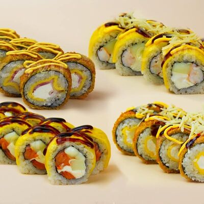 Сет Сырныйв Суши Сэгун и роллы по цене 2190 ₽
