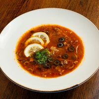 Суп солянка в BBJ Burger & Bar