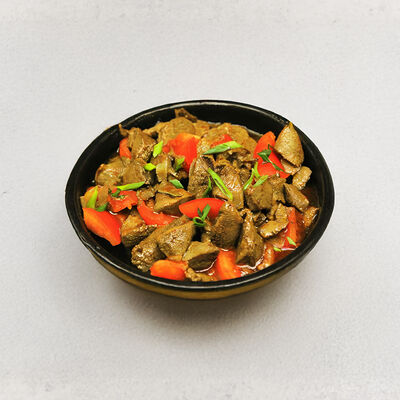 Печень с овощами в Узбекский двор 8 по цене 3280 ₸