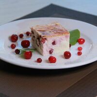 Творожная запеканка с клюквой в Buffet