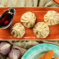 Хинкали с бараниной в Дюшес