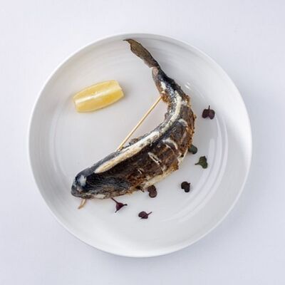 Рыба Дорадо в Japengo cafe по цене 980 ₽