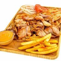 Открытый куриный гирос в Гирос & Буррито
