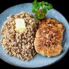 Гречка с мясными котлетамив Pro Дагестан по цене 610