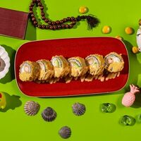 Темпура ролл с тигровой креветкой в Сушки на макушке
