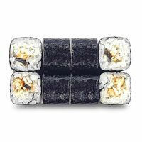 Мини-ролл с угрем в Оки Токи