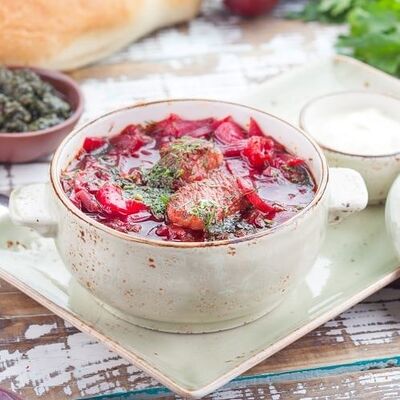 Борщ в Чача по цене 420 ₽