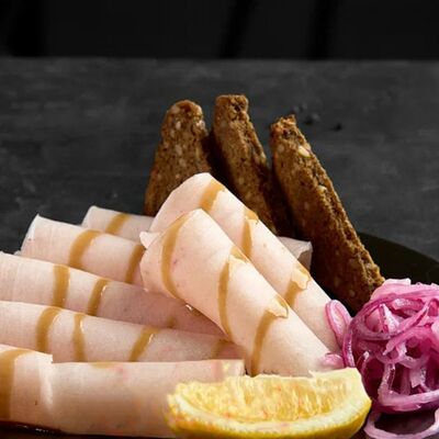 Строганина из марлина в Лобстер deli по цене 800 ₽