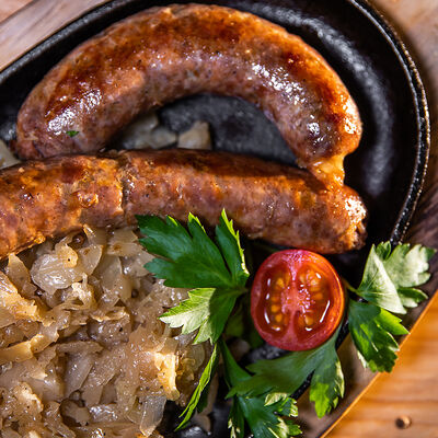 Колбаски Техасские с чили и фисташками в Чо? Капчо! по цене 595