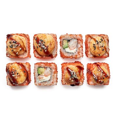 Хот ролл с тигровой креветкой в CITYBAR по цене 585 ₽