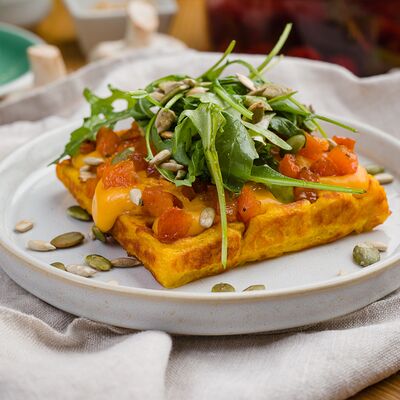 Тыквенная вафля с печеной тыквой в Debaton по цене 372