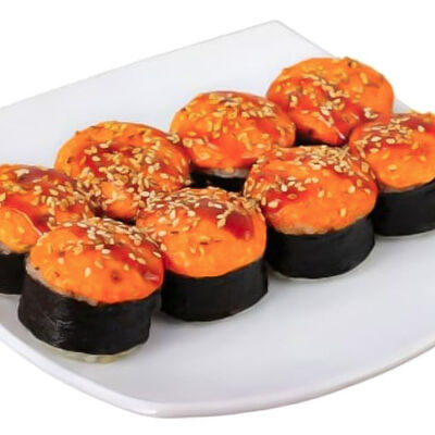 Запеченный лосось в Том Ям по цене 280 ₽