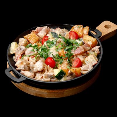 Горячая сковорода со свининой в Ролл Маркет по цене 469