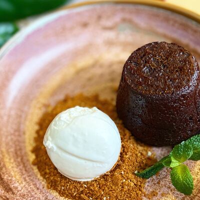 Флан шоколадный в Pellegrino по цене 495 ₽