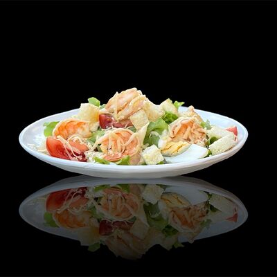 Цезарь с креветкой в Дедушка Ёхей по цене 579 ₽