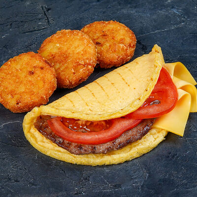 Маг завтрак с котлетой в Магбургер & Братья Караваевы по цене 355