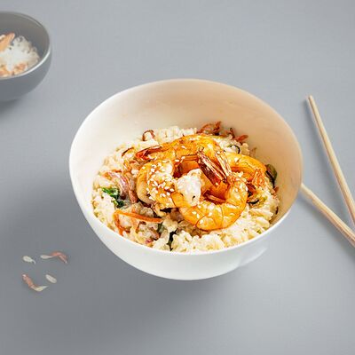 Сливочный рис с креветкойв Про 100 суши по цене 645 ₽