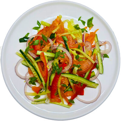 Салат овощной в МАМАСУШИПИЦЦА по цене 216 ₽