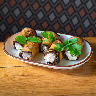 Рулетики из баклажанов в Густо & Пряно по цене 528 ₽