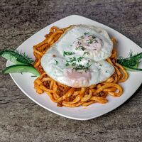 Лагман жареный в Кафе у Оскара