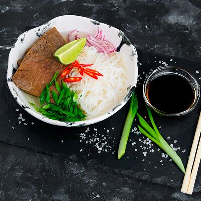 Суп Фо-Бо с говядиной в География по цене 570 ₽