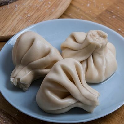 Хинкали свинина-говядина в Бебо по цене 100 ₽