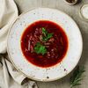 Борщ с телятиной и салом в The Kitchen по цене 636