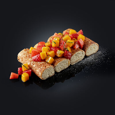 Блинчики с манго-кремом в Якитория по цене 377