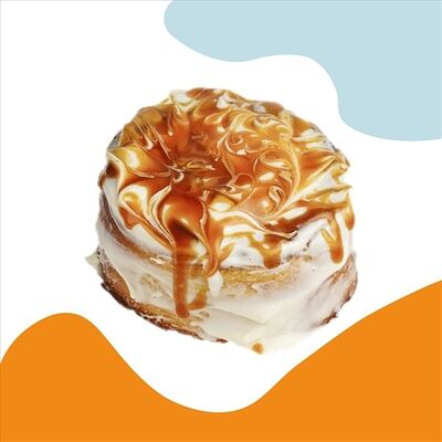 Булочка с корицей, кремом и карамелью в Хлебушек 3к2 по цене 265 ₽