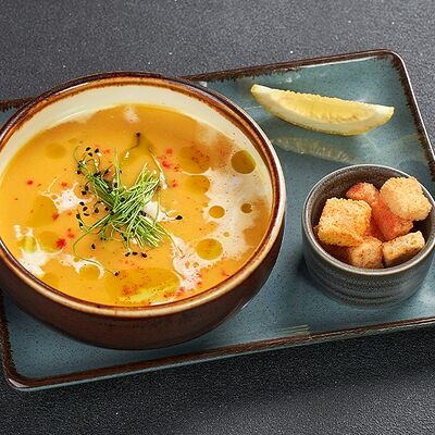 Чечевичный крем-суп в Lafa Lounge по цене 390 ₽