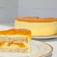 Торт Манго-персик в Высший вкус