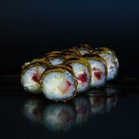 Жареный ролл с окунем в HamsteR