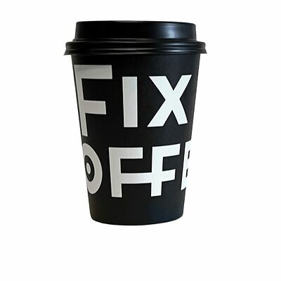 Латте растительное средний объем в FixCoffee по цене 330 ₽