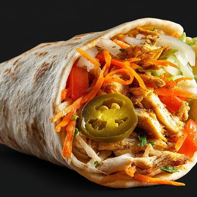 Шаурма острая с халапеньо в Шаурма и хот-доги G.Grill по цене 479 ₽