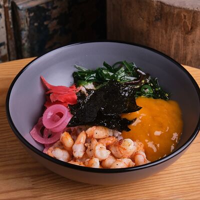 Поке с креветкой в Finch Bistro по цене 960 ₽