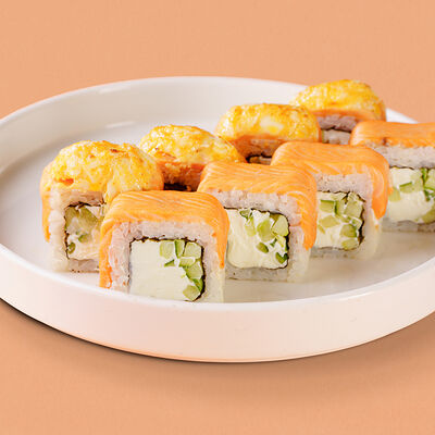 Запеченная Филадельфия в Панда Маркет по цене 719 ₽