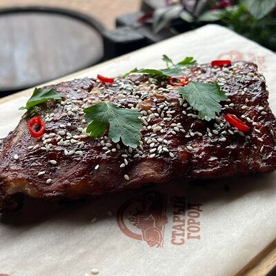 Рёбра свиные на гриле в Старый город по цене 700