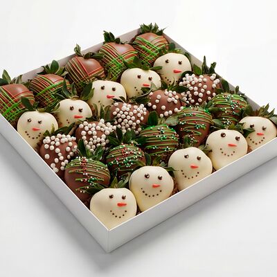 Клубника в шоколаде Снеговики New L в Клубника в шоколаде VeryBerryLab по цене 6890 ₽