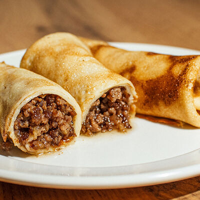 Блинчики с фаршем в Кафе Наше Место по цене 390 ₽