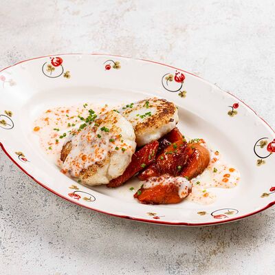 Котлеты из судака с двумя видами икры и морковью в Склад 22 по цене 1260