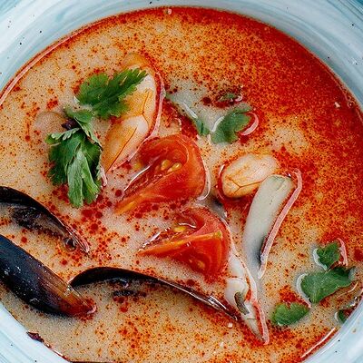 Том-ям с креветкой и кокосовым молоком в Kamakura по цене 1069 ₽