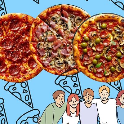 3 пиццы в PizzaFlow по цене 1799 ₽